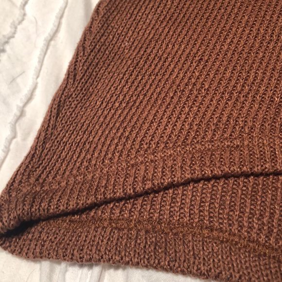 Cape Juby Brown Knit Sweater - Picture 4 of 6